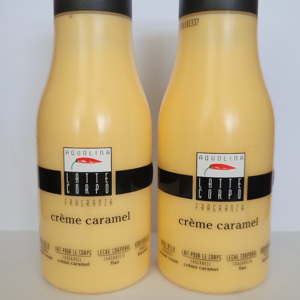 Aquolina Body Lotion (Caramel) 250ml Each (2 Bottle Set)